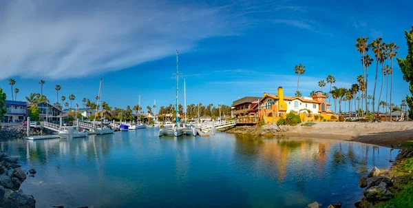 Ventura Usa April 2019 Landschappelijk Uitzicht Oude Historische Huizen Aan — Stockfoto