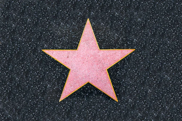 Los Angeles Usa March 2019 Closeup Empty Star Hollywood Walk — Φωτογραφία Αρχείου