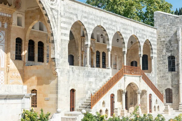 Beiteddine Libanon Října 2019 Oficiální Letní Sídlo Libanonských Prezidentů Palác — Stock fotografie