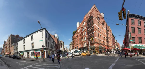 New York États Unis Oct 2017 Vieux Bâtiments Dans Petite — Photo