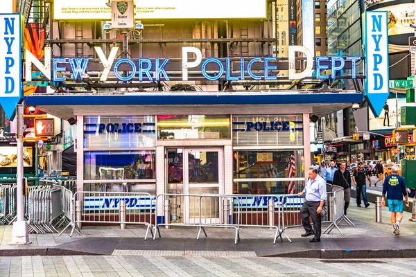 Nova Iorque Eua Oct 2017 Delegacia Polícia Nova York Vezes — Fotografia de Stock