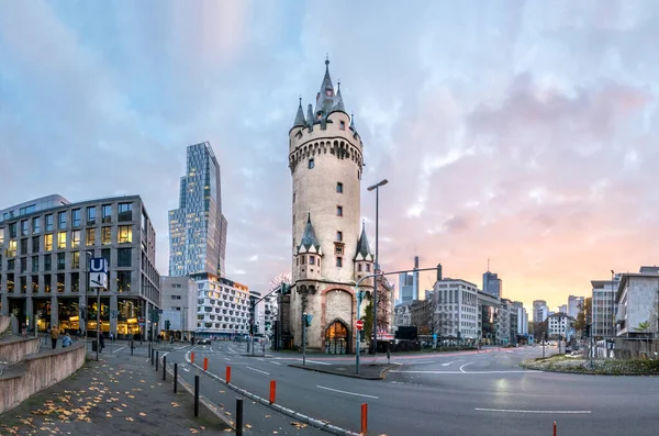 Malownicza Fasada Starej Opery Frankfurt Nad Menem — Zdjęcie stockowe