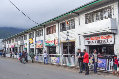 Nuwara Eliya, Sri Lanka - 14 Ağustos 2005: Nuwara Eliya, Sri Lanka 'daki eski Victoria binası.