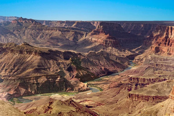 Grand Canyon Sunrise River Colorado — Stock Photo, Image