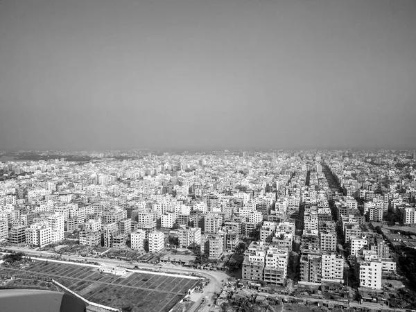 stock image Aerial of Dhaka in the afternoon, Bangladesh