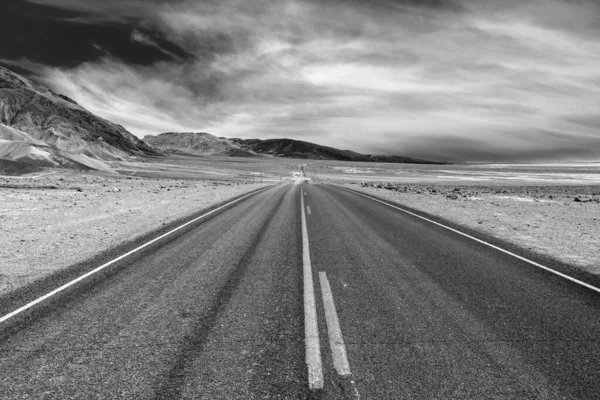 Estrada Cênica Deserto Vale Veado Parque Nacional — Fotografia de Stock