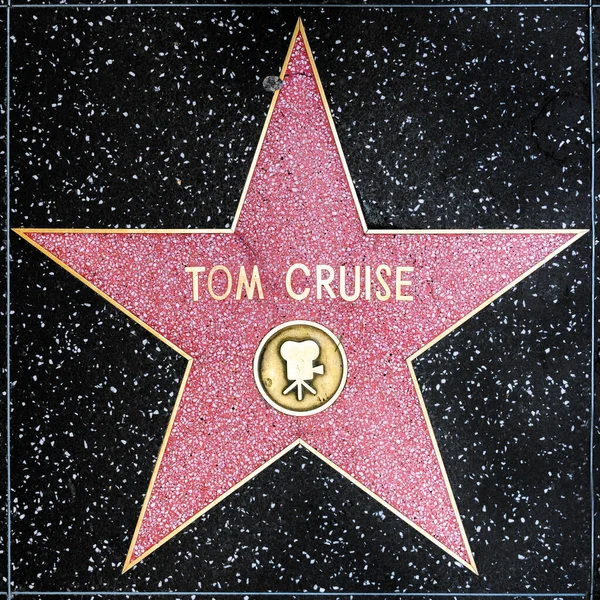 美国洛杉矶 2019年3月5日 克鲁斯在好莱坞名人步行街的特写 — 图库照片
