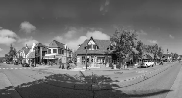 Solvang California Usa April 2019 Old Main Street Solvang Historic — Stock Photo, Image