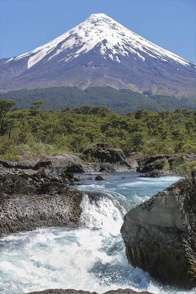 Volcano Osorno Llanquihue Lake Puerto Varas South Chile — Stock Photo, Image