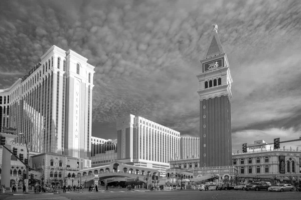 Las Vegas Usa March 2019 View Venetian Hotel Beginning Strip — Stock Photo, Image