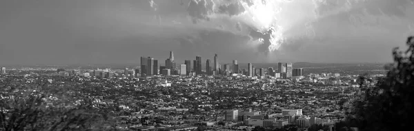 San Francisco Usa March 2019 Skyline Los Angeles Smog Літній — стокове фото