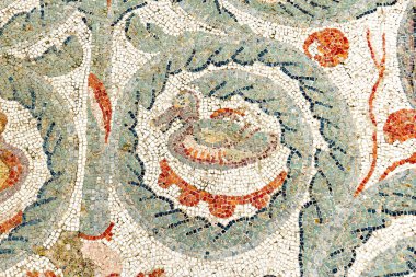 Roma Mozaikleri Villa Romana del Casale, Piazza Armerina, Sicilya, İtalya, UNESCO Dünya Mirası Bölgesi