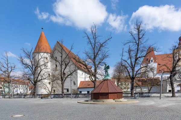Nya Slottet Ingolstadt Bayern Tyskland — Stockfoto