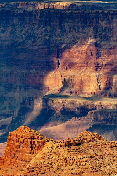 Kilátás Grand Canyon Késő Délután Fény — Stock Fotó