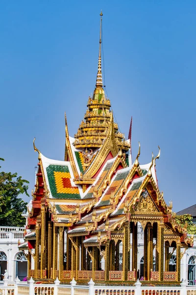 Temple Eau Dans Palais Été Ajutthaya — Photo
