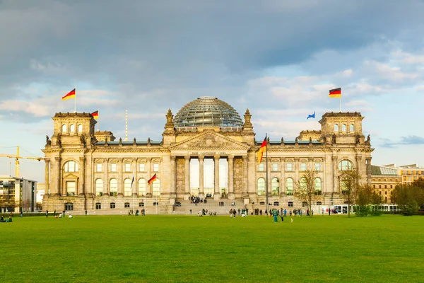 Berlín Německo Dubna 2012 Reichstag Berlíně Německý Parlament — Stock fotografie zdarma