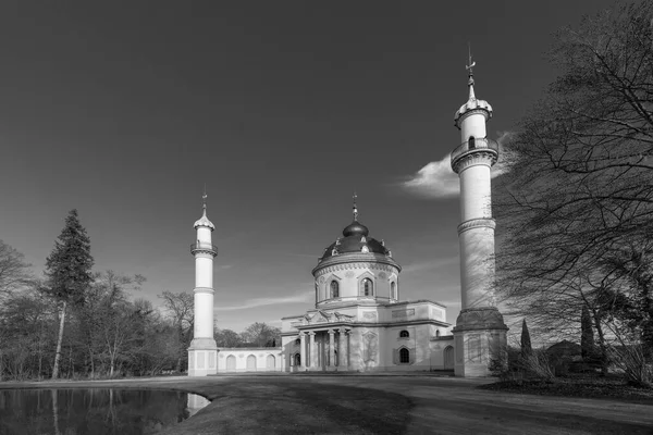 Schwetzingen Germany February 2019 Mosque Schwetzingen Palace Gardens Largest Palace — Stock Photo, Image