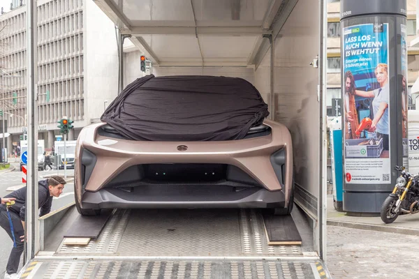 Frankfurt Germany March 2023 Nio Eve Concept Self Driving Electric — Stock Photo, Image
