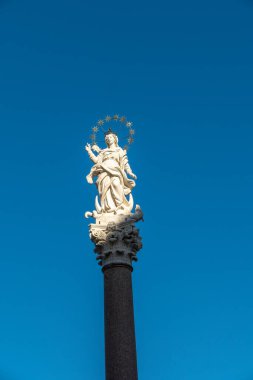 Madonna dello Stellario 1687 yılında Via dei Fossi, Lucca Tuscany 'de dikildi. -