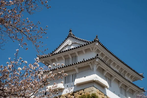 Himeji Castle Dans Ciel Bleu Ville Himeji Préfecture Hyogo Japon — Photo
