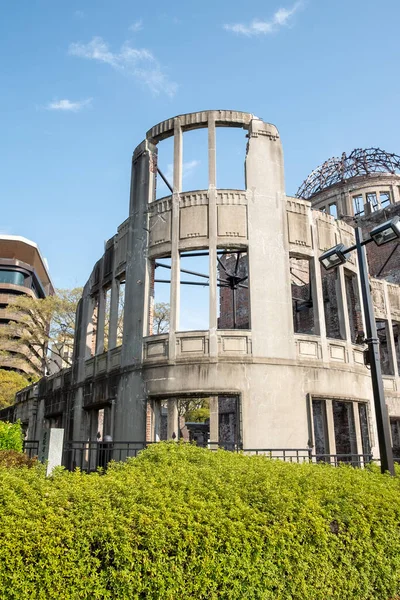 Dôme Bombe Atomique Est Situé Dans Ville Hiroshima Préfecture Hiroshima — Photo