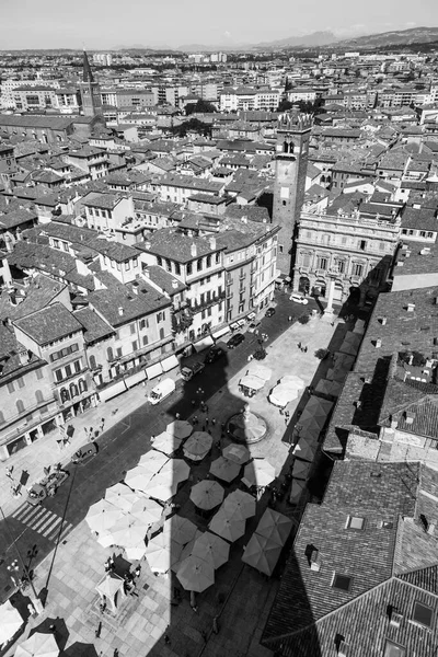 Verona Italien August 2009 Panorama Von Verona Vom Torre Dei — Stockfoto