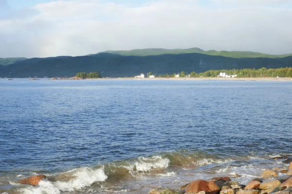 Γραφικό Τοπίο Στις Ακτές Της Νέας Σκωτίας Καναδάς — Φωτογραφία Αρχείου