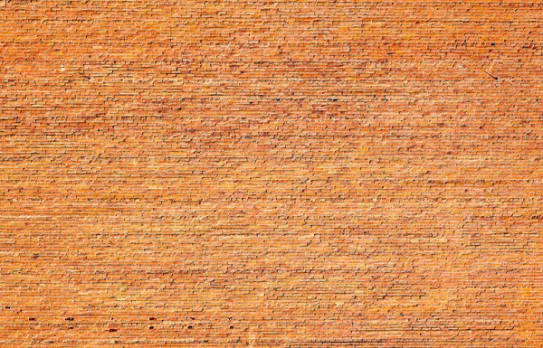 Oude Bakstenen Muur Textuur Achtergrond Het Rood — Stockfoto