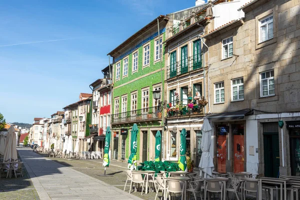 Braga Portugal 1Er Mai 2023 Scène Rue Dans Vieille Ville — Photo