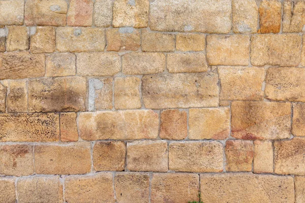Viejo Muro Piedra Sin Costuras Palacio Chaves —  Fotos de Stock