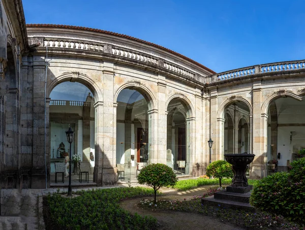 Naturskönt Utomhus Kloster Trädgård Vid Katedralen Braga Portugal — Stockfoto