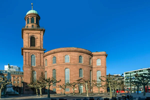 Paulskirche Church Paul Frankfurt Germany First German Parliament Took Place — Stock Photo, Image