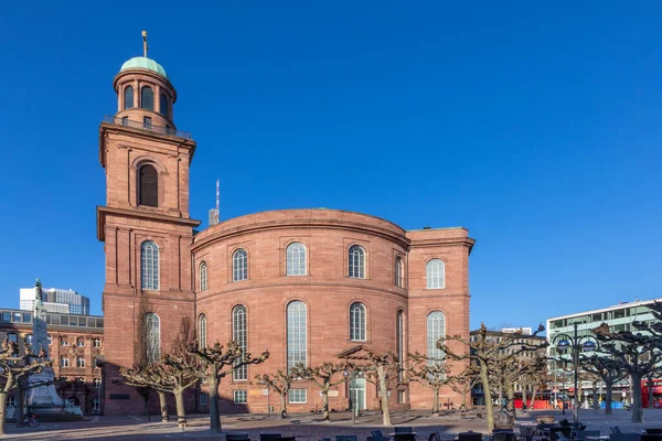 Paulskirche Kerk Van Paul Frankfurt Duitsland Het Eerste Duitse Parlement — Stockfoto