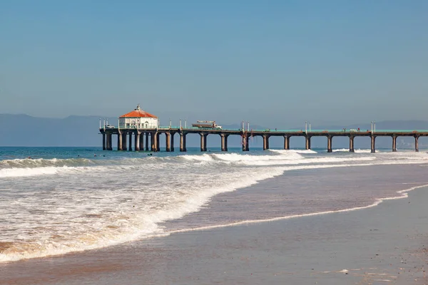 Malownicze Molo Redondo Beach Oin Los Angeles Usa — Zdjęcie stockowe