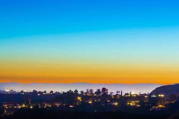 새벽에 샌프란시스코의 하늘을 — 스톡 사진
