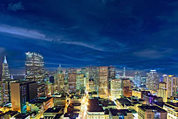 Vue Aérienne Panoramique Sur Les Toits San Francisco Aube — Photo