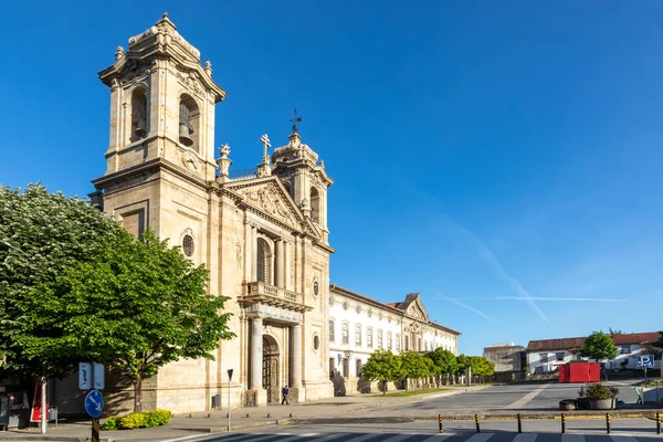 Populo Chiesa Stile Manierista Rococò Architettura Neoclassica Braga Portogallo Alla — Foto Stock