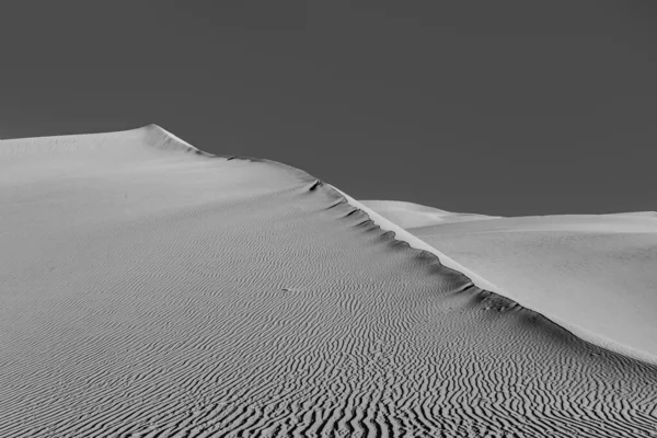 Прекрасна Піщана Дюна Сході Сонця Пустелі — стокове фото