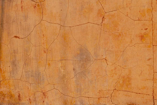 Detail Dari Dinding Coklat Kuning Dalam Kondisi Buruk Dari Candi — Stok Foto