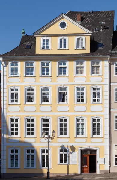 Pohled Historické Náměstí Wetzlar Starými Zpola Roubené Historické Domy — Stock fotografie