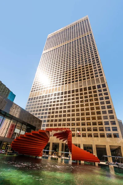Los Angeles Verenigde Staten Juni 2012 Bank America Building 515 — Stockfoto