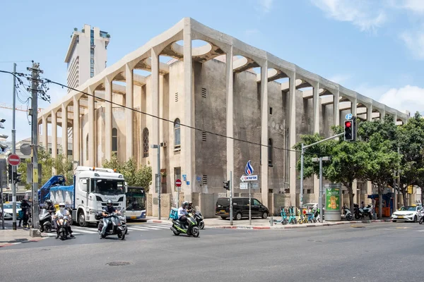 以色列特拉维夫 2023年5月18日 特拉维夫大犹太教堂 以色列特拉维夫市中心 — 图库照片