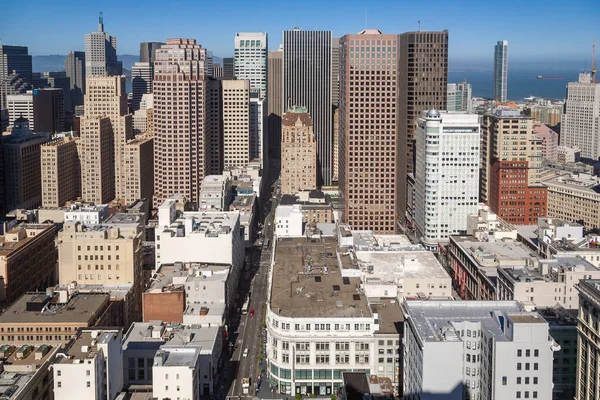 San Francisco Verenigde Staten Juni 2012 Panoramisch Uitzicht Skyline Van — Stockfoto