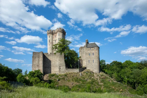 Kasselburg Förstörd Kulle Slott Pelm Nära Gerolstein Grevskapet Eifel Tyskland — Stockfoto