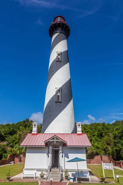 Smukke Fyrtårn Fra Sankt Augustine Florida Usa - Stock-foto