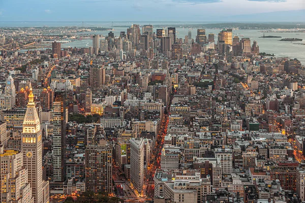 New York Usa Juli 2010 Uitzicht Skyline Van New York — Stockfoto