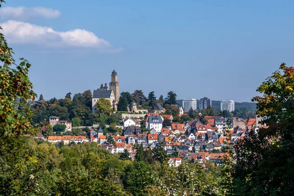 Panorama Kronberg Taunus Starym Zamkiem Niemcy — Zdjęcie stockowe