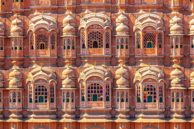 Hawa Mahal, rüzgarların saray, Jaipur, Rajasthan, Hindistan.