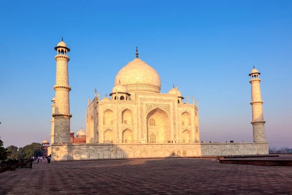 Taj Mahal India Ochtend Licht — Stockfoto