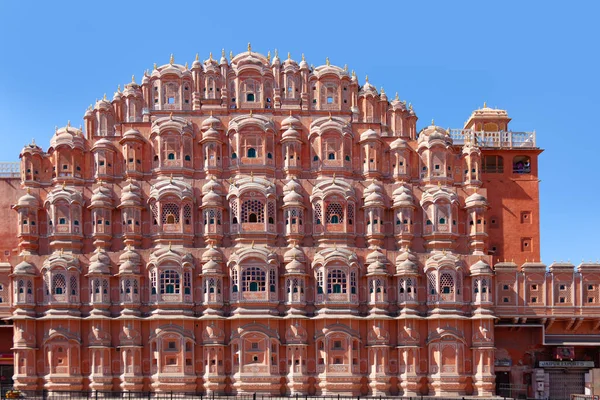 Hawa Mahal Het Paleis Van Winden Jaipur Rajasthan India — Stockfoto